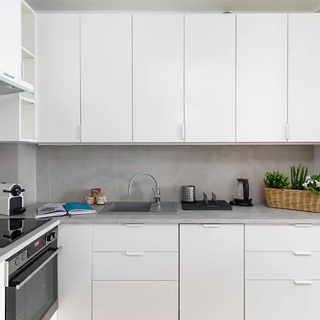 Appartement Ecru Spacious Modern With Skyline View Wwa13 Warschau