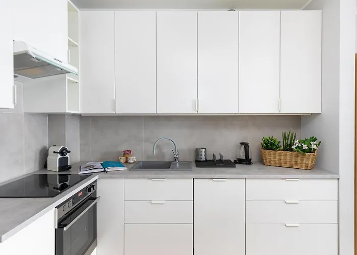 Apartment Ecru Spacious Modern With Skyline View Wwa13 Warsaw